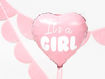 Picture of FOIL BALLOON HEART ITS A GIRL PASTEL PINK 18 INCH